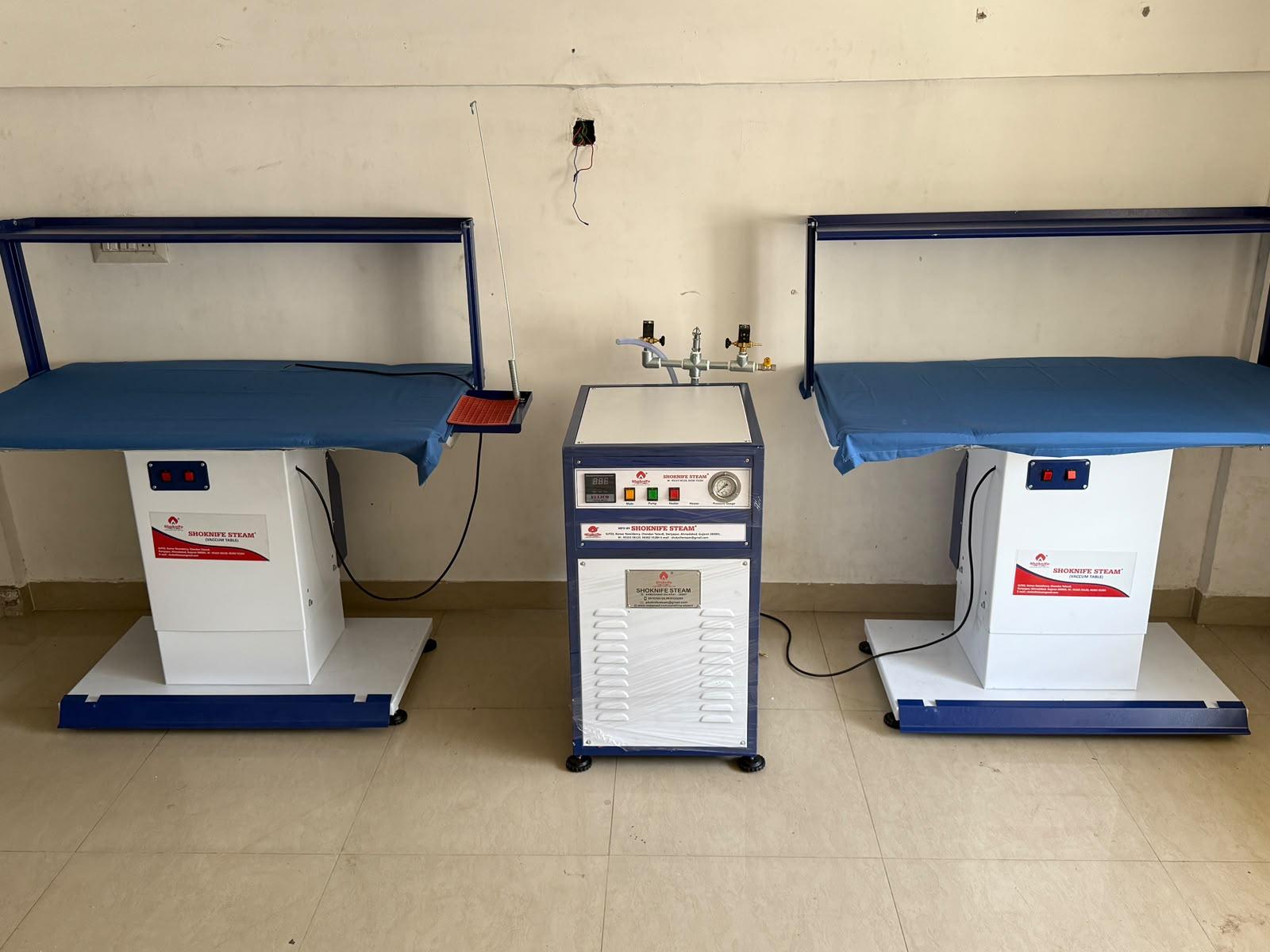 6 kw 2 tables 2 irons with boiler full set
